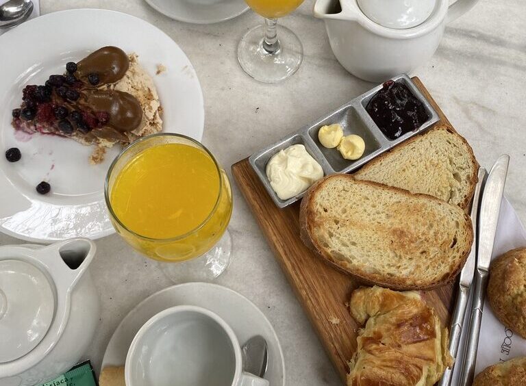 Café da manha Croque Madame Buenos Aires